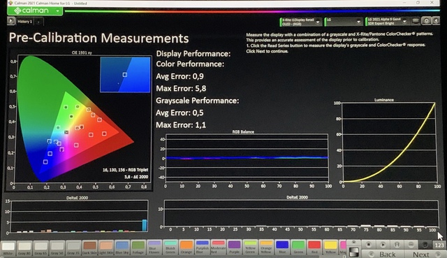 Pre Calibration