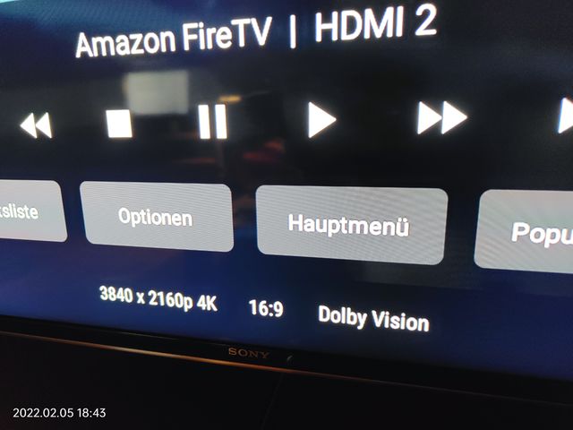 FireTV Stick Zusammenarbeit RX-A8A