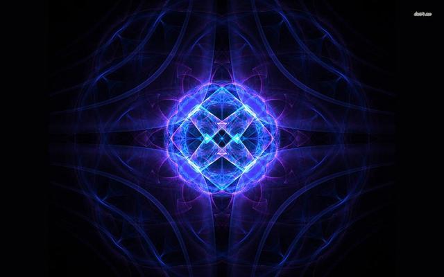 K800 8903 Fluorescent Fiber Sphere 1680x1050 Abstract Wallpaper