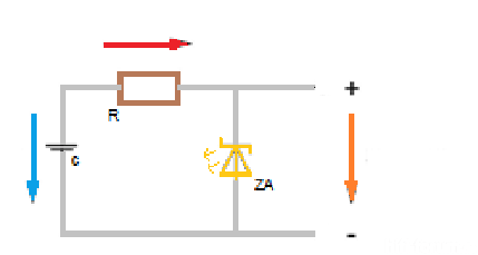 Z Diode Mit Vorwiderstand