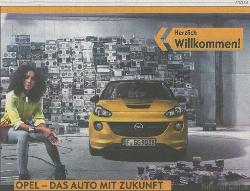 Opelwerbung