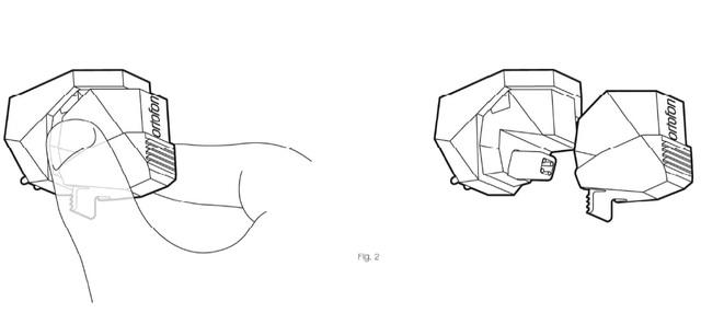 Ortofon 2m Abziehen Nadeltrger