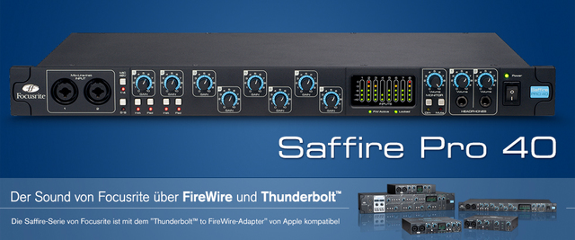 Focusrite Saffire Pro 40