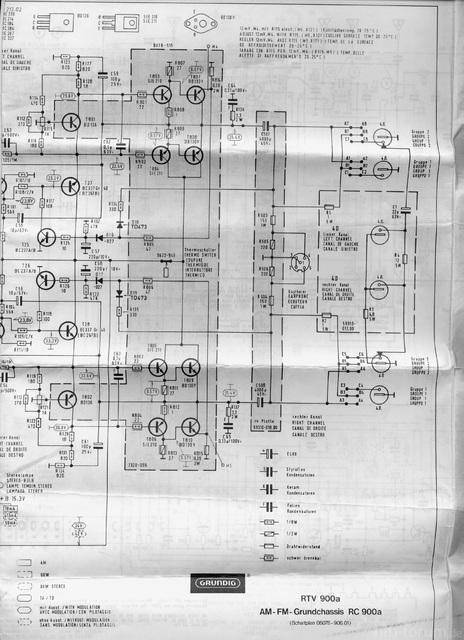 Grundig RTV900 Ausgangsstufe