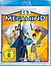 Megamind 3D Blu Ray 3D