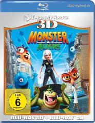 Monster And Aliens 3D Front