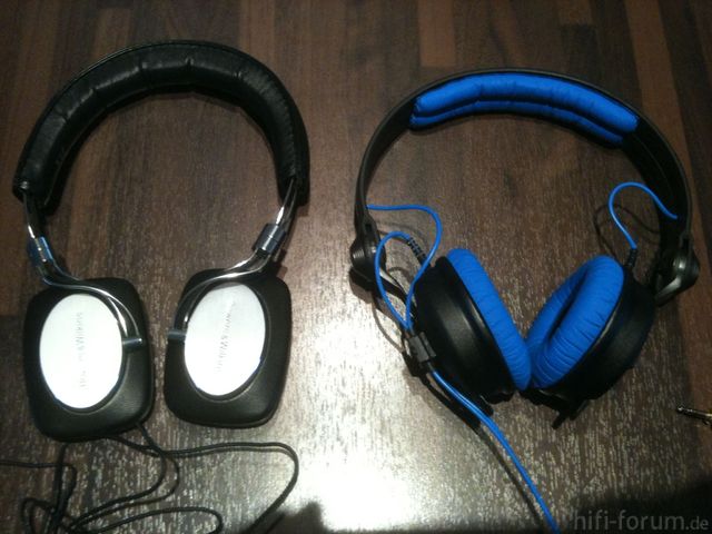 B&W P5 vs Sennheiser HD25 1-II