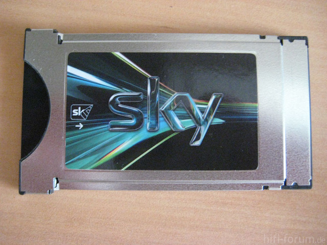 SKY CI+ Modul vorne