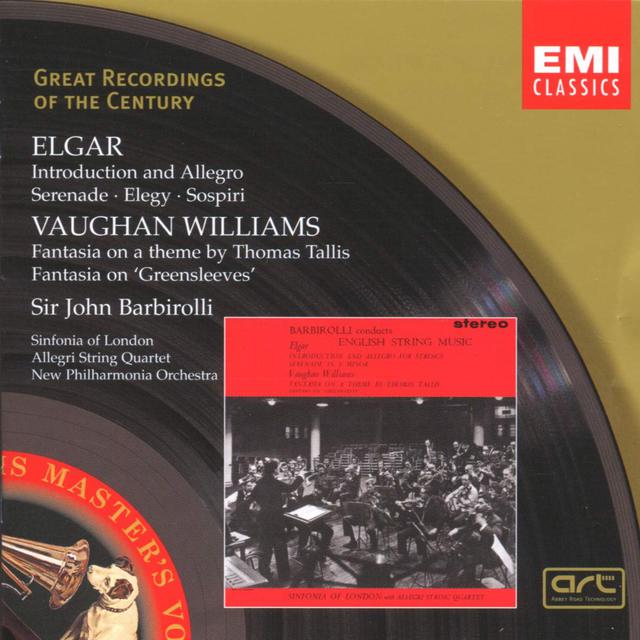 Elgar, Vaughan Williams - Werke Für Streichorchester (Barbirolli)