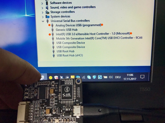 Wondom Programmer on USB 3.0 works well