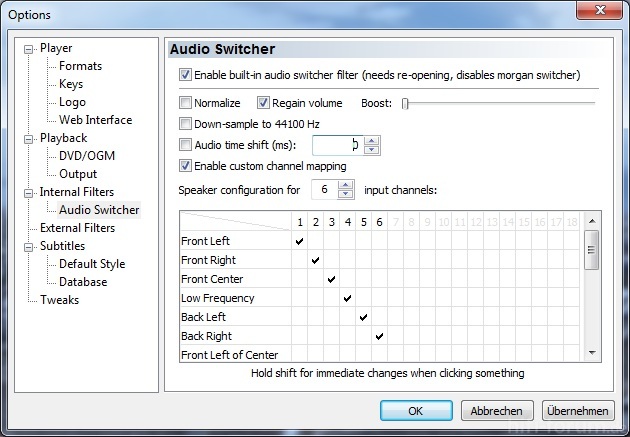 Media Player Classic Channel Switcher