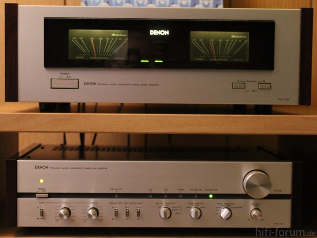 Denon PMA-1500, POA-1000