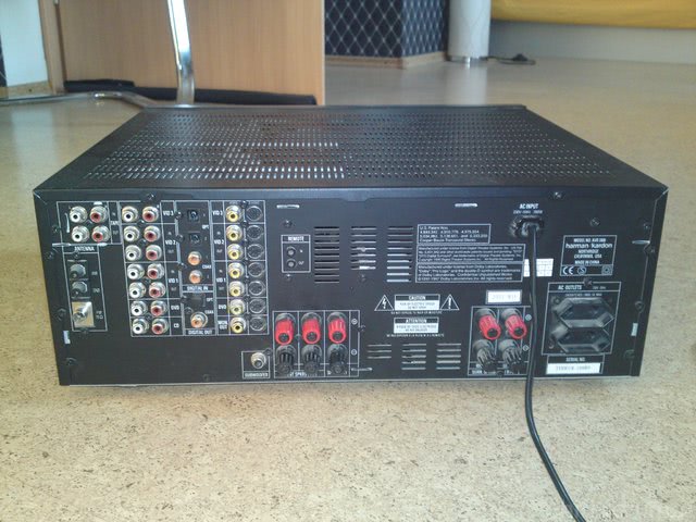 AVR 2000 Anschlüsse