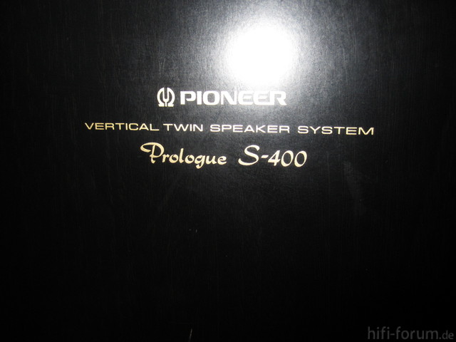 Pioneer Prolugue S-400