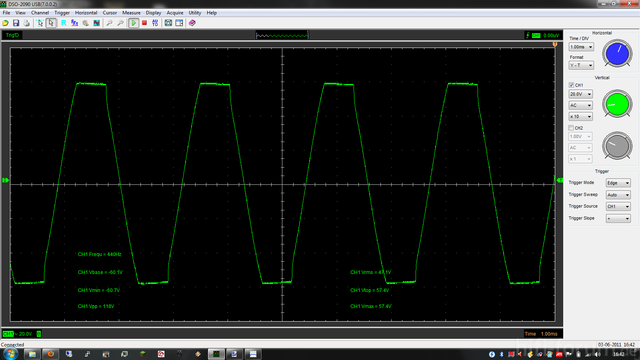 Skytec Pro 600 Endstufe - Clipping Ohne Last