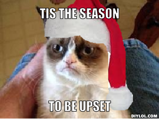 Grumpy christmas