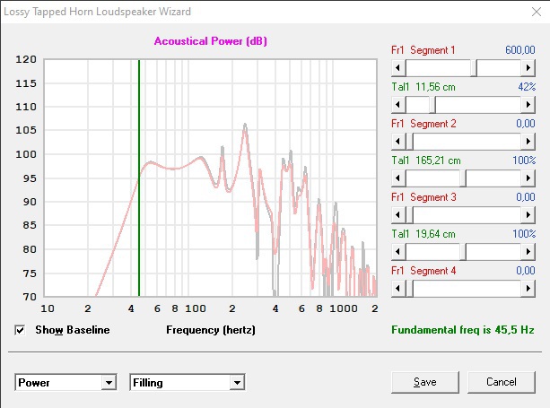 F3 45,5Hz (mit Dämpfung)