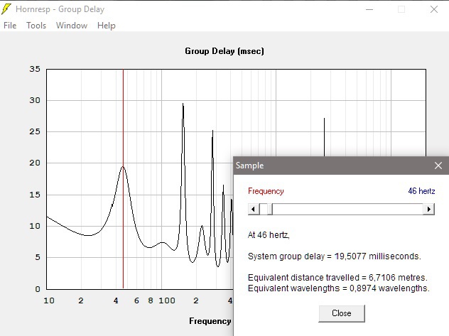 TH 12 + Oberton 12B450 [Endversion] Group Delay