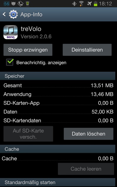 App-Info Der BenQ Audio App