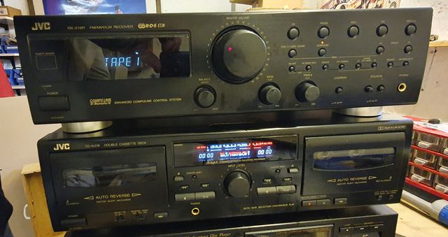 JVC Receiver Und Tapedeck 