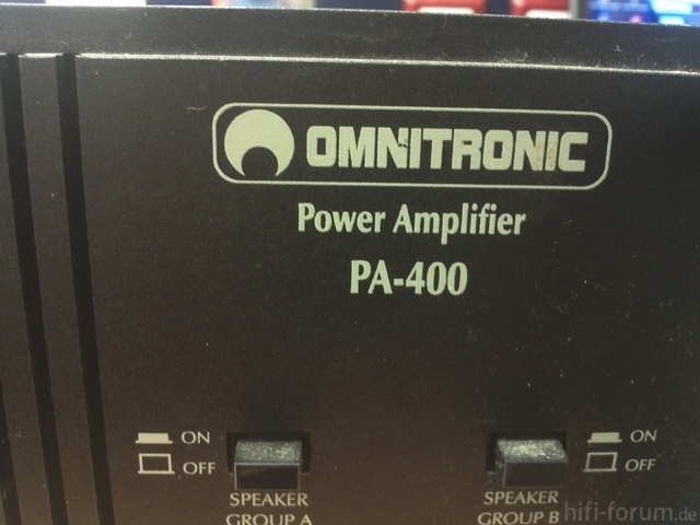 Omnitronic PA-400