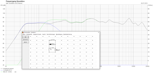 BG20 W/Sperrkreis Mit 12-280/8-W XOver 12db 150Hz