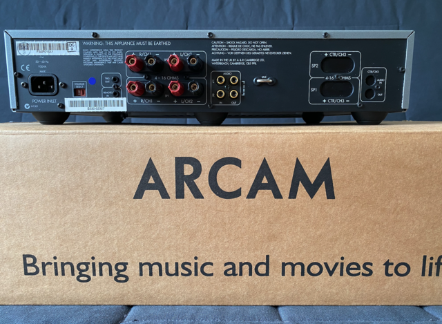 Arcam P35 Back