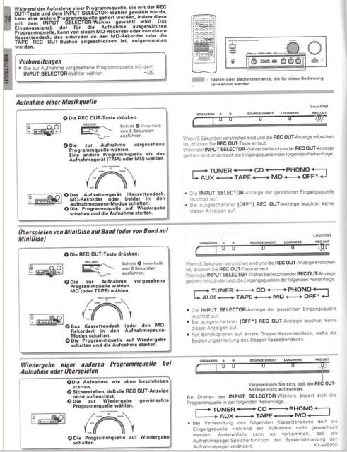 Kenwood KA 5090 R Handbuch RecOut