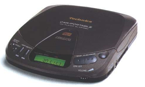 1993 - CD-Player (portable) - Technics SL-XP150C