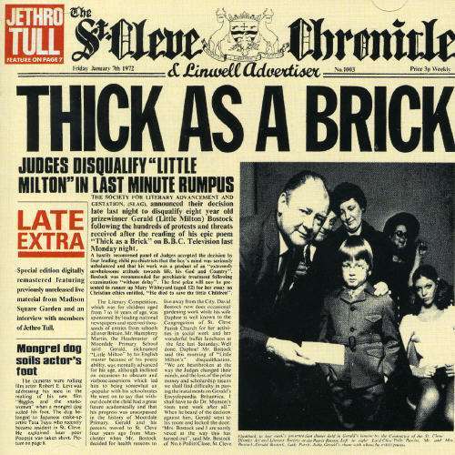  Jethro Tull   Thick As A Brick