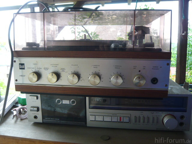 Dual HS 37 Und Ein Tape Sony TC FX 33