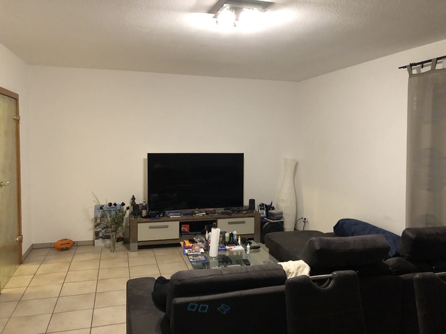 Wonzimmer TV Wand