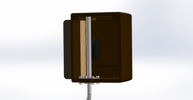 Kopfstuetzbox Montiert