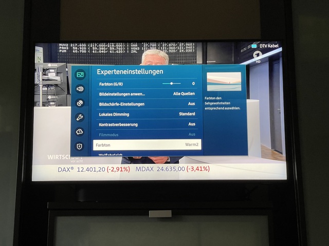 Filmmodus Aus