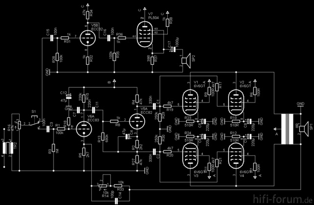 6V6GT PP Mit ECC82 ECC82