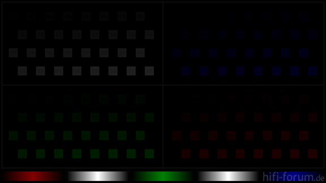 Black Squares RGB