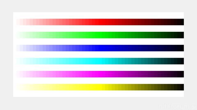 RGBCMY 51step Gradient