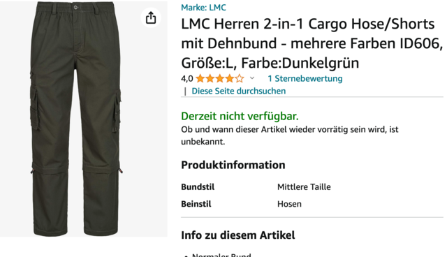 Screenshot 2024 04 29 At 20 05 23 LMC Herren 2 In 1 Cargo Hose Shorts Mit Dehnbund   Mehrere Farben 