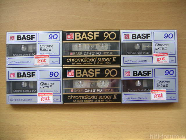 Basf Chromdioxid Super Ii Cr S Ii 90 Und Basf Chrome Extra Ii 90 110038