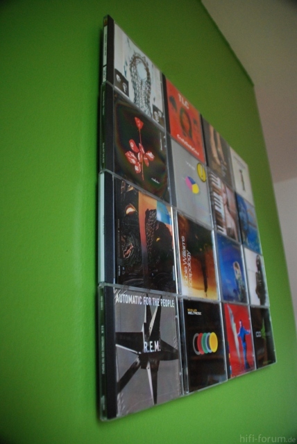 CD-Wandregal Von CD-Wall