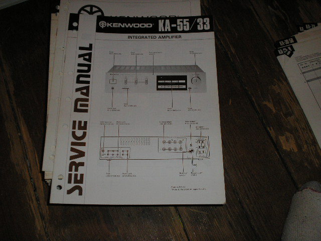 KENWOOD KA 0033 KA 55 AMPLIFIER