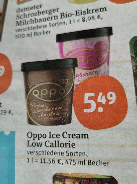 Oppo Ice-Cream