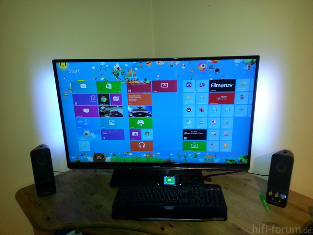 Philips 42PFL6007K Als Monitor