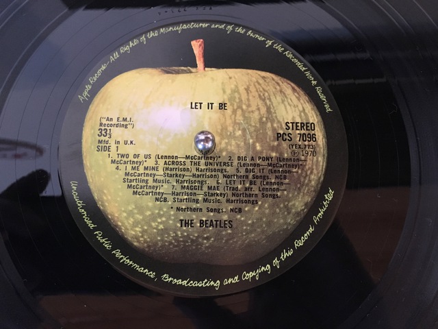 Beatles - Let It Be - Export Issue