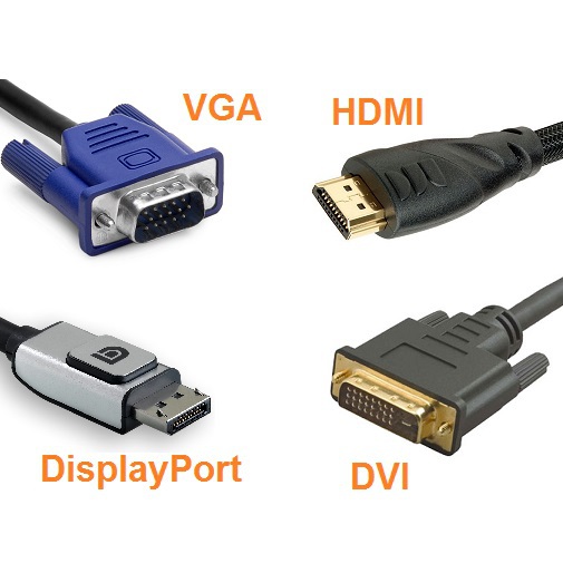 HDMI VGA DVI DisplayPort