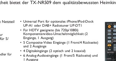 Datenblatt Onkyo