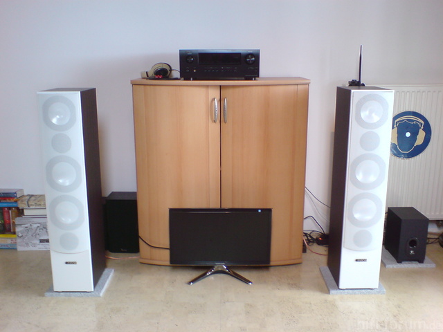 Erstmaliges Setup - Denon 1912 Und Canton GLE 490.2