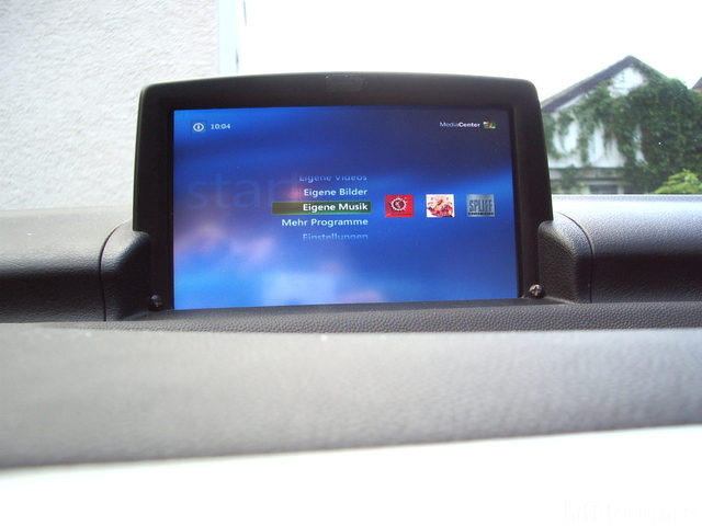 Windows Media Center auf dem Car-PC