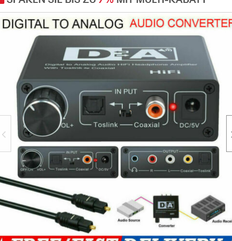 Screenshot 2021 11 17 At 16 51 59 Digital Zu Analog Audio Konverter Wandler Adapter Digital Toslink 