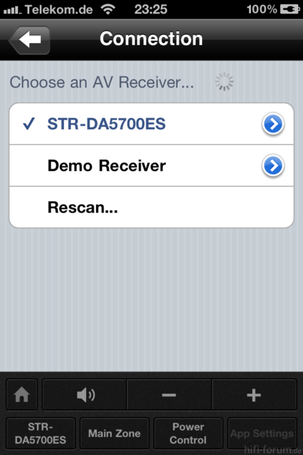 STR-DA5700ES IPhone-APP